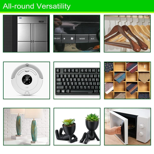 Alt view image 4 of 7 - Cabinet Bumpers Soft Self-Adhesive Clear Rubber Bumper- Cabinet Door pumpers dots Clear Cabinet stoppers Furniture Noise Reducing Silicone Rubber Bumper Extremely Durable(96Pcs)