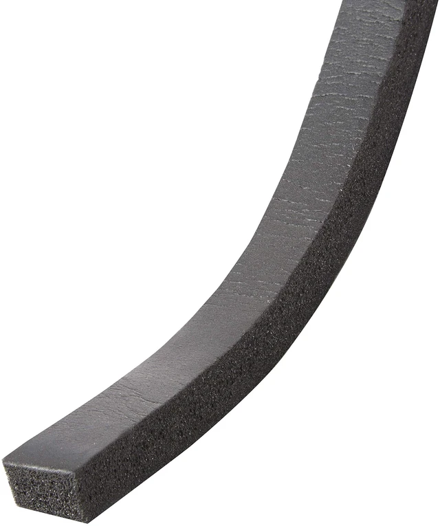 Alt view image 3 of 7 - R338H Self-Stick Rubber Foam Weatherseal, 3/8"W, 3/16"T, Black|Blacks