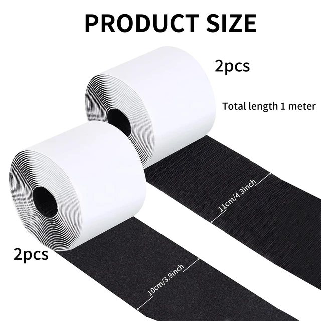Alt view image 4 of 7 - Non Slip Couch Cushion Grips Holders to Keep Couch Cushions from Sliding Hook and Loop Tape for Mattress Furniture