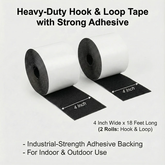 Alt view image 2 of 7 - Non Slip Couch Cushion Gripper Roll 4 Inch x 18 Feet, Anti Slip Couch Cushion Gripper with Strong Adhesive Backing, Rug Gripper for Carpet and Non Slip Mattress Gripper, Cut to Fit Furniture Stability