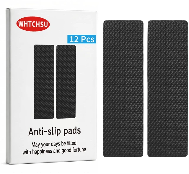 Main image of 12 Pcs Premium Furniture Pads,Thick Non-Slip Pad Foot Cover Self-Furniture Gripper - Stops Slide - Adhesive Pads Protectors