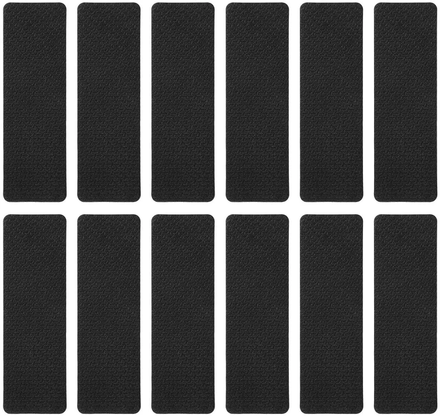 Main image of 12 Pcs No Slide Furniture Gripper | Rubber Pads for Couch, Non Slip Stoppers Prevent Sliding on Floors, Heavy Duty Protectors for Recliner Sofa Chairs