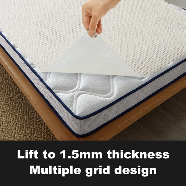Alt view image 5 of 6 - Keep Armchair Cushions from Sliding, Keep Bed and Topper Pad from Sliding for Sofa, Armchair, Chair Cushion, Mattresses, Easy Trim, Slip Resistant, Grips Helps Stop Slipping