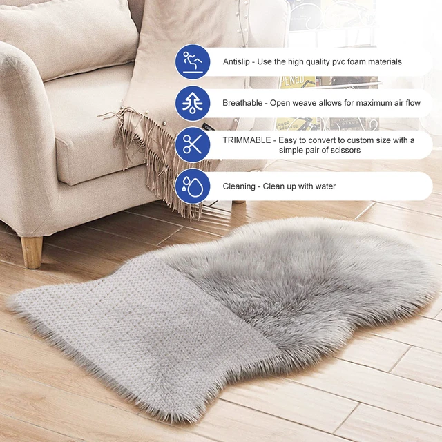 Alt view image 4 of 6 - Keep Armchair Cushions from Sliding, Keep Bed and Topper Pad from Sliding for Sofa, Armchair, Chair Cushion, Mattresses, Easy Trim, Slip Resistant, Grips Helps Stop Slipping