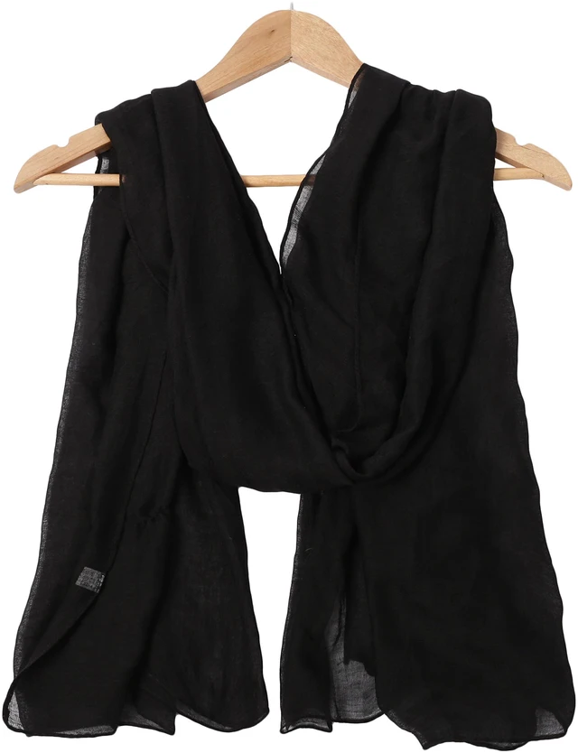 Alt view image 2 of 6 - Women's Scarf Lady Light Soft Fashion Solid Shawl Wraps