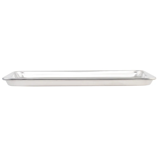 Alt view image 4 of 4 - 13" x 18" Aluminum Sheet Pan, 1/2 Size | Large flat baking surface, Reinforced rim prevents bending or warping, Great for Food Preparation and Restaurant Kitchens