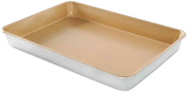 Main image of Naturals Aluminum NonStick High-Side Sheet Cake Pan