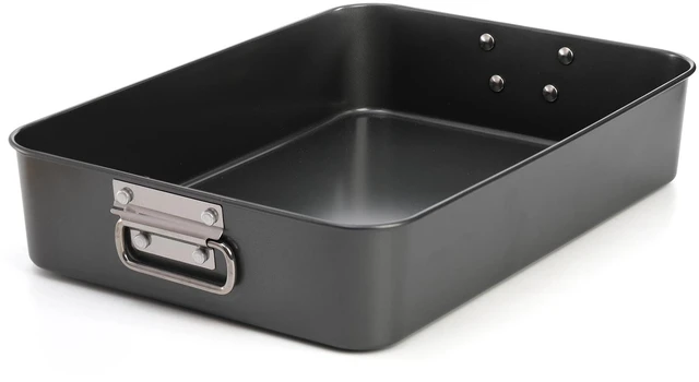Main image of Lasagna Pan 3 Inch Deep, 16 x 11.5 Inch Large Baking Pan Casserole Dishes for Oven, Non-Stick Baking Dishes Roasting Pan Brownies Pan for Thanksgiving, Christmas, Housewarming Gifts - Dishwasher Safe