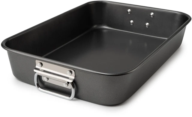 Main image of Lasagna Pan with Handles, 15x10x3 Inch Bakeware for Oven, Nonstick Rectangular Roasting Pan, Deep Baking Dish for Cake and Brownie, Heavy Duty