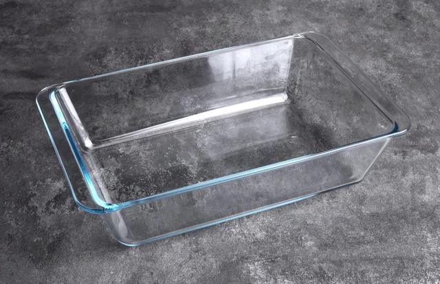 Alt view image 3 of 4 - Deep Clear Glass Baking Dish, Rectangular Tempered Glass Baking Pan, The Largest casserole dish. -5.4 Liter