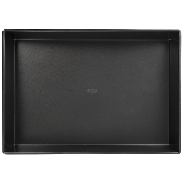 Alt view image 2 of 4 - 18" x 12" Rectangular Aluminized Steel Cake Pan | Full-size for large batches, Heavy-duty, Even baking, Great for Cooking and Food Preparation