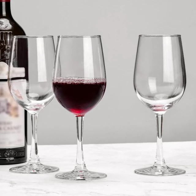 Alt view image 4 of 5 - Wine Glasses Set of 8, 12 Ounce Wine Glasses for white or red wine, All Purposed Wine Glass for Any Occasions