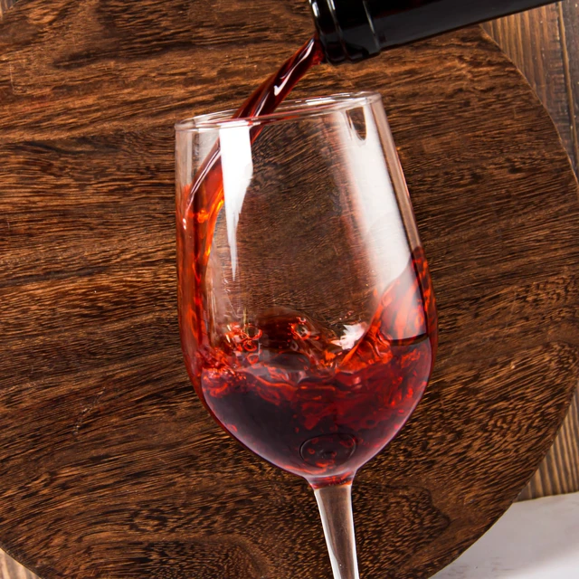 Alt view image 4 of 6 - Wine Glasses (Set of 8, 11.5 Oz), All-Purpose Red or White Wine Glass with Stem, Durable, Dishwasher Safe