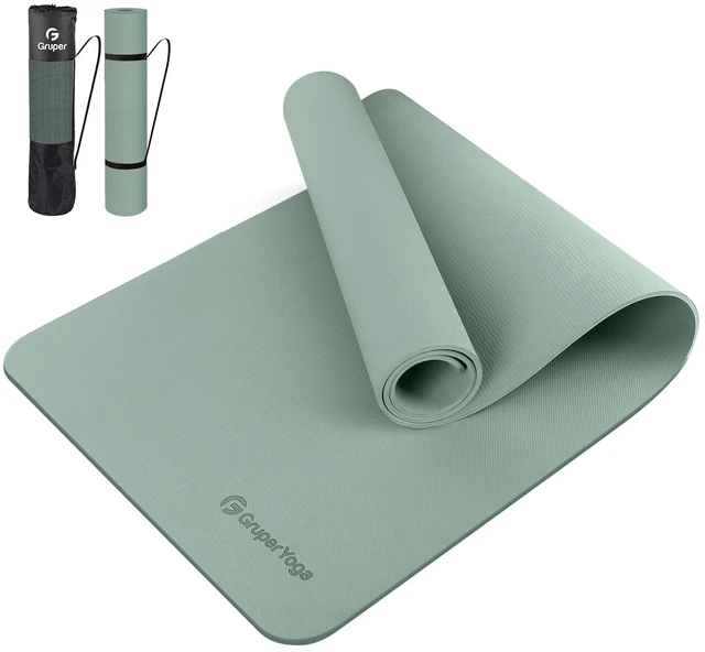 Main image of Yoga Mat Non Slip, 72"L x 24"W x 0.24"/0.32"TH, Anti-Tear Exercise Mat with Carrying Strap and Bag, Pro TPE Yoga Mats for Women, Workout Mats for Home, Pilates and Floor Exercises