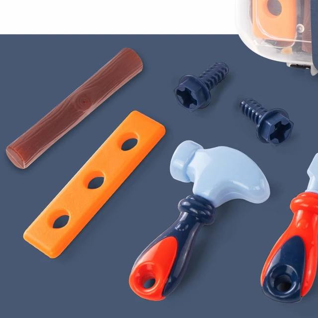 Alt view image 7 of 7 - Toddler Tool Set - 11 pc Kids Tool Set with Box, Pretend Play Toys for Kids Ages 3-6, Perfect for Christmas & Birthday Gifts