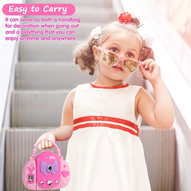 Alt view image 7 of 7 - Kids Makeup Kit With Mirror - Real Washable Makeup Set for Girls 5-8, Princess Toys Cosmetic Set, Christmas & Birthday Gifts for 3-8 Year Old Girls