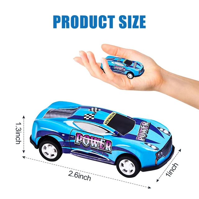 Alt view image 2 of 7 - 36PCS Metal Pull Back Cars Toy for Kids | Toy Cars for Kids Ages 3-8, Race Cars Party Favors for Kid Toys, Party Favors Birthday Gift for Boys Girls