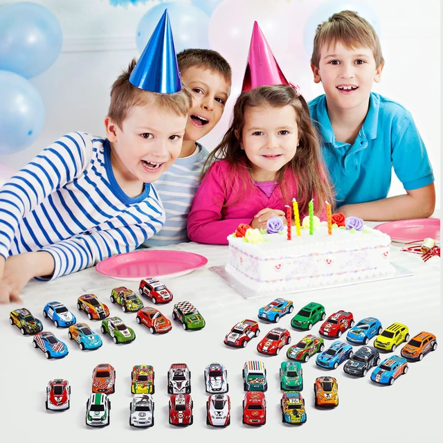 Alt view image 6 of 7 - 36PCS Metal Pull Back Cars Toy for Kids | Toy Cars for Kids Ages 3-8, Race Cars Party Favors for Kid Toys, Party Favors Birthday Gift for Boys Girls