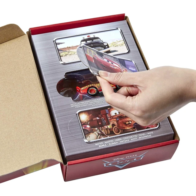 Alt view image 3 of 7 - Disney and Pixar Cars Toys, Radiator Springs 3-Pack of Die-cast Toy Cars & Trucks with Lightning McQueen, Mater & Sheriff
