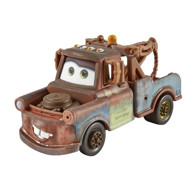 Alt view image 4 of 7 - Disney and Pixar Cars Toys, Radiator Springs 3-Pack of Die-cast Toy Cars & Trucks with Lightning McQueen, Mater & Sheriff
