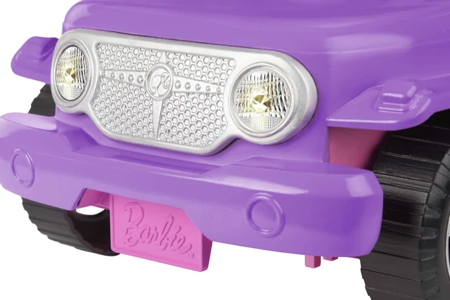 Alt view image 3 of 6 - Off-Road Vehicle, Purple with Pink Seats and Rolling Wheels, 2 Seats, Gift for 3 to 7 Year Olds