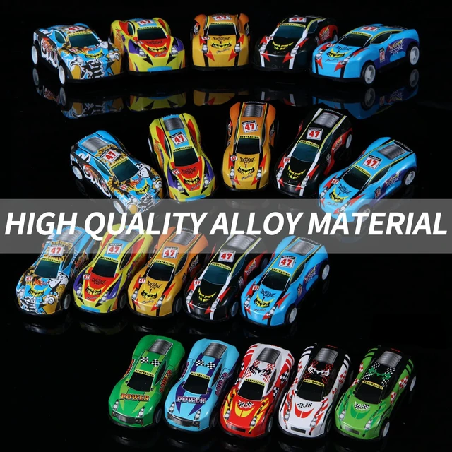 Alt view image 2 of 7 - 28 Pack Pull Back Cars for Kids, Mini Vehicles Toy Bulk Party Favor Race Cars Toys, Goodie Bag Stuffers, Pinata Fillers for Boys Girls Toddlers
