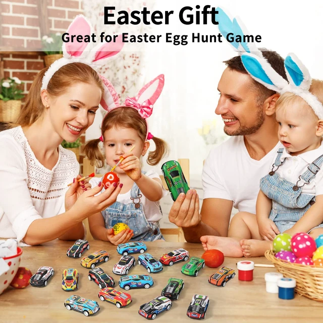 Alt view image 5 of 7 - 28 Pack Pull Back Cars for Kids, Mini Vehicles Toy Bulk Party Favor Race Cars Toys, Goodie Bag Stuffers, Pinata Fillers for Boys Girls Toddlers