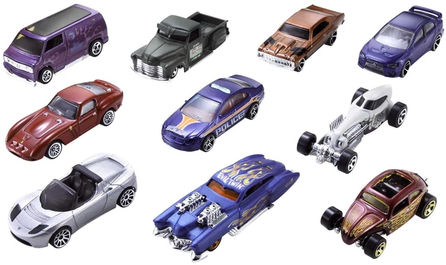 Alt view image 2 of 7 - 10-Pack (Styles May Vary) | Multipack of 10 of Toy Trucks & Cars in 1:64 Scale, Instant Collection for Kids and Collectors (Amazon Exclusive)
