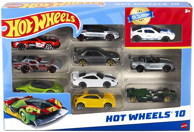 Alt view image 6 of 7 - 10-Pack (Styles May Vary) | Multipack of 10 of Toy Trucks & Cars in 1:64 Scale, Instant Collection for Kids and Collectors (Amazon Exclusive)