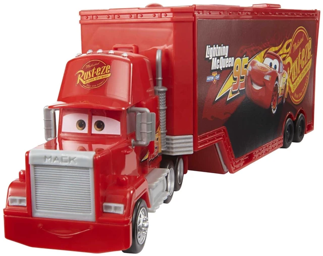 Main image of Disney and Pixar Cars Transforming Mack Playset | 2-in-1 Toy Truck & Tune-Up Station with Launcher, Lift & More, Movie-Inspired Graphics