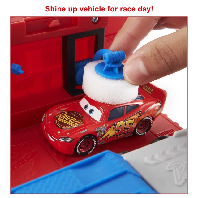 Alt view image 2 of 7 - Disney and Pixar Cars Transforming Mack Playset | 2-in-1 Toy Truck & Tune-Up Station with Launcher, Lift & More, Movie-Inspired Graphics