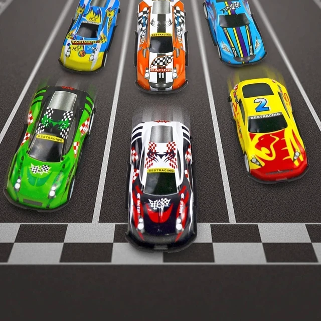 Alt view image 2 of 7 - 30 Toy Cars for Kids, Mini Race Car Party Favors & Classroom Prizes | Bulk Pull Back Small Cars for Treasure Boxes, Goodie Bag Stuffers, Boys and Girls Ages 4-8 Durable & Assorted Styles