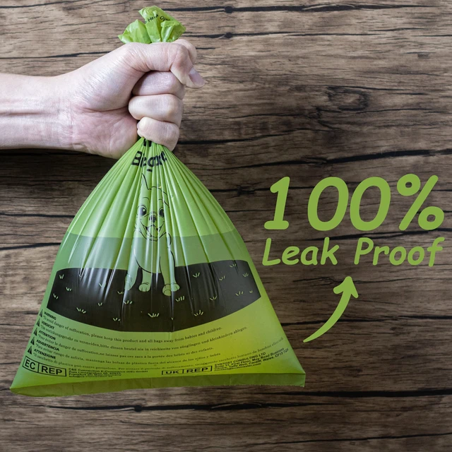 Alt view image 4 of 6 - Poop Bags for Dog Waste-540 Bags,Extra Thick Strong 100% Leak Proof Dog Waste Bags (Green)
