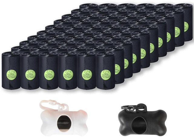 Main image of Dog Poop Bags 1200 Count | value pack,Strong Poop Bags for Dogs,60 Rolls,20 Doggy Bag Per Roll,Each Measures 9 x 13 Inches,Guaranteed Leak-Proof