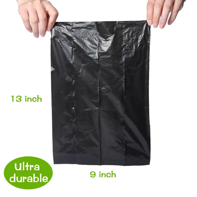 Alt view image 4 of 6 - Dog Poop Bags 1200 Count | value pack,Strong Poop Bags for Dogs,60 Rolls,20 Doggy Bag Per Roll,Each Measures 9 x 13 Inches,Guaranteed Leak-Proof