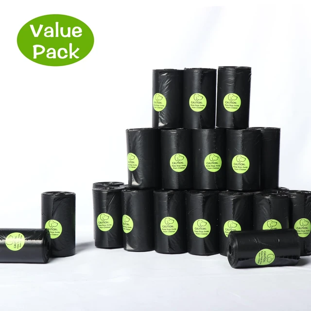 Alt view image 6 of 6 - Dog Poop Bags 1200 Count | value pack,Strong Poop Bags for Dogs,60 Rolls,20 Doggy Bag Per Roll,Each Measures 9 x 13 Inches,Guaranteed Leak-Proof