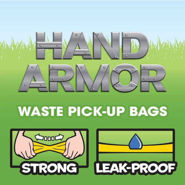 Alt view image 3 of 6 - Dog Poop Bags with Easy Tie Handles, Drawer Pack, 200 Count | Extra Thick Waste Pickup Bags, Easy Tie Handles, Easy Dispensing Drawer Pack, Strong Leak Proof Design, 200 Count