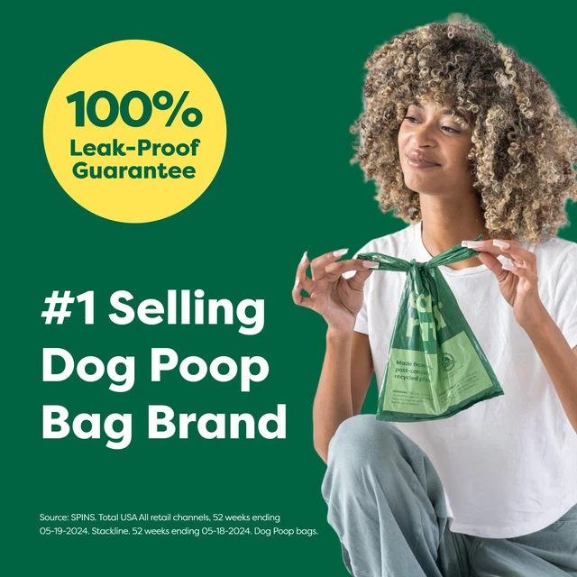 Alt view image 2 of 7 - Dog Poop Bags for Dogs, 120 Leak Proof Refill Rolls, Unscented | Extra Thick Waste Bag Refill Rolls