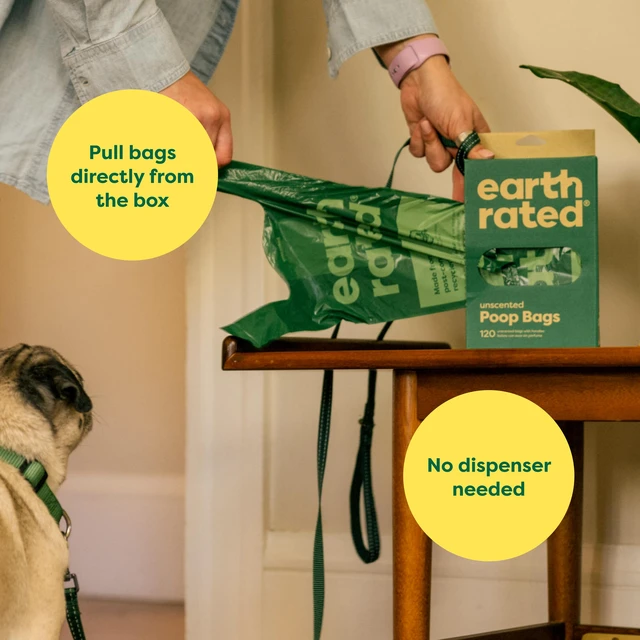 Alt view image 4 of 7 - Dog Poop Bags for Dogs, 120 Leak Proof Refill Rolls, Unscented | Extra Thick Waste Bag Refill Rolls