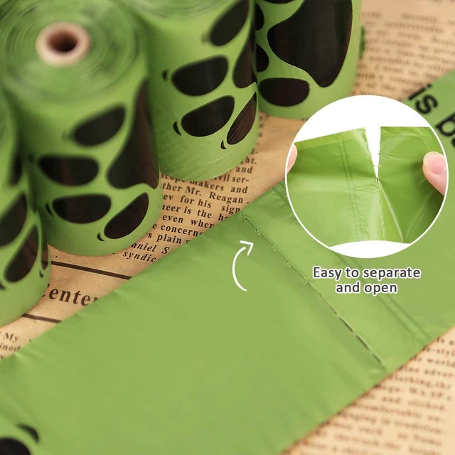 Alt view image 4 of 7 - Dog Poop Bags Rolls 540 Count, Unscented Refill Rolls, 9" X 13" Doggie Poop Bags, Dog Waste Bags