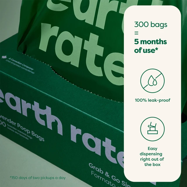Alt view image 5 of 7 - Dog Poop Bags on a Roll, Grab and Go, 300 Bags, Lavender