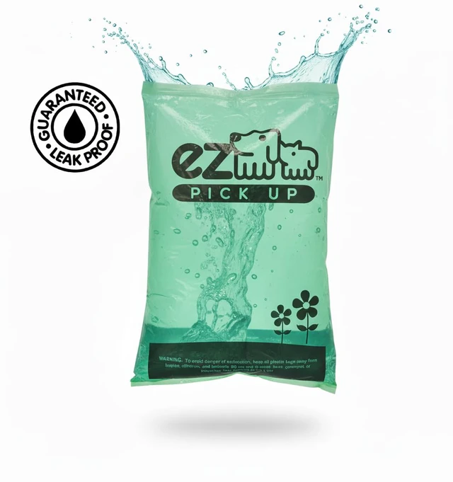 Alt view image 5 of 7 - 1000 Pet Waste Disposal Dog Poop Bags, Bags Green (Single roll, not on Small Rolls)