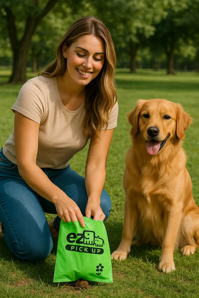 Alt view image 6 of 7 - 1000 Pet Waste Disposal Dog Poop Bags, Bags Green (Single roll, not on Small Rolls)