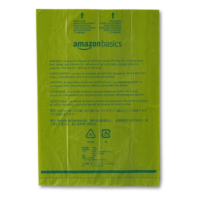 Alt view image 5 of 5 - Premium Leak Proof Dog Poop Bags with Dispenser and Leash Clip, Cucumber Scented, 13" x 9", 540 Count (36 Rolls of 15)