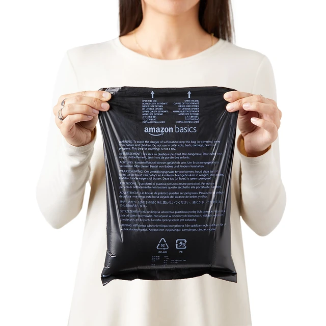 Alt view image 3 of 5 - Dog Poop Leak Proof Bags with Dispenser and Leash Clip, Unscented, 13" x 9", 900 Count (60 Rolls)