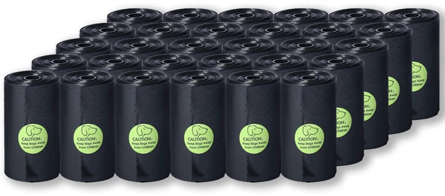 Main image of Dog Poop Bags,300 Count | value pack,Strong Poop Bags for Dogs,15 Rolls,20 Doggy Bag Per Roll,Each Measures 9 x 13 Inches,Guaranteed Leak-Proof