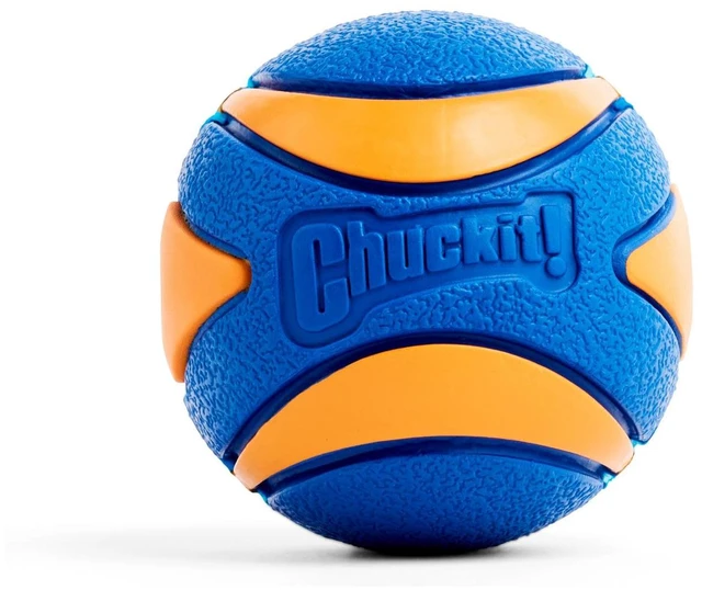 Main image of Ultra Squeaker Ball Dog Fetch Toy, Small 2in, for Little Breeds | A Chuckit! Ultra Squeaker Dog Ball