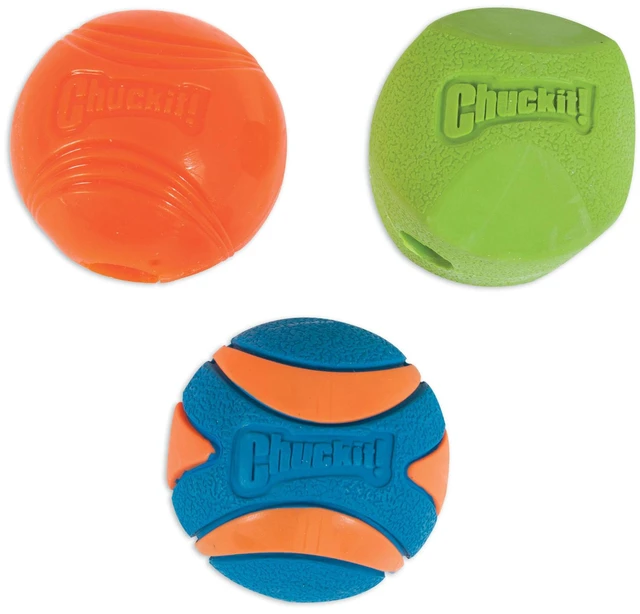 Main image of Gen 1 Fetch Pack Dog Balls - Interactive Dog Toys, High-Bounce Fetch Ball, Floating Ultra and Rugged Balls, Durable - Size Medium, 2.5-inch Diameter, Set of 3