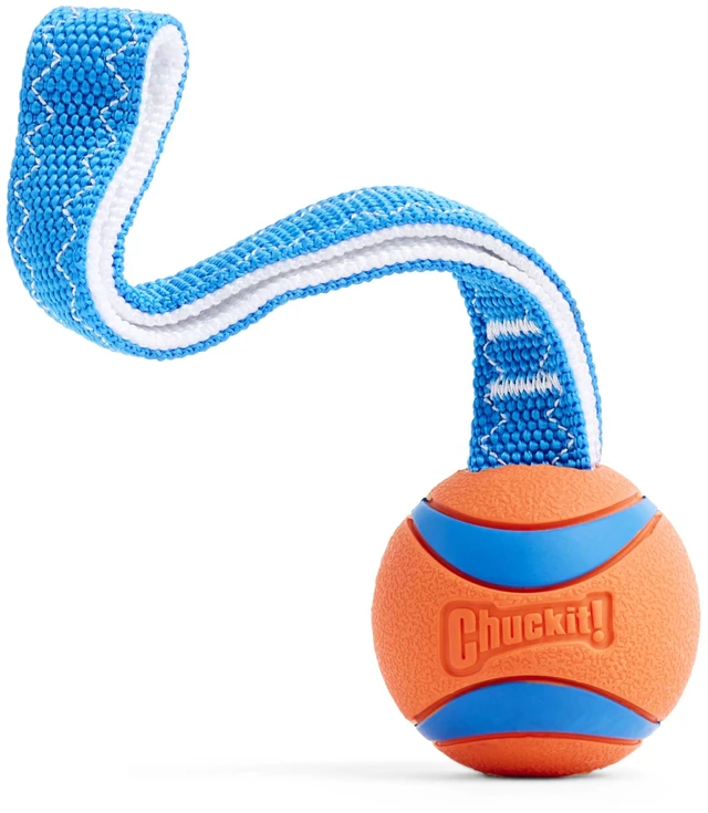Main image of Ultra Tug Dog Toy, Medium, Fetch & Tug Ball for Dogs 20-60 Pounds | A Fun Toy for Interactive Play with Your Dog