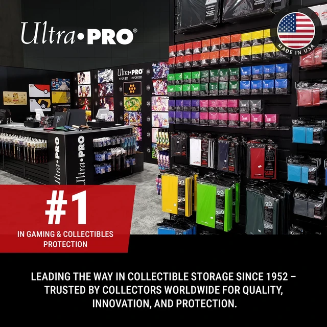 Alt view image 7 of 7 - Pokemon Card Binder 9 Pocket Full-View with Poke Ball Design | Holds 360 Sleeved Cards with Side-Loading Pockets, Elastic Strap Closure, and 40 Integrated Pages for Organized Storage